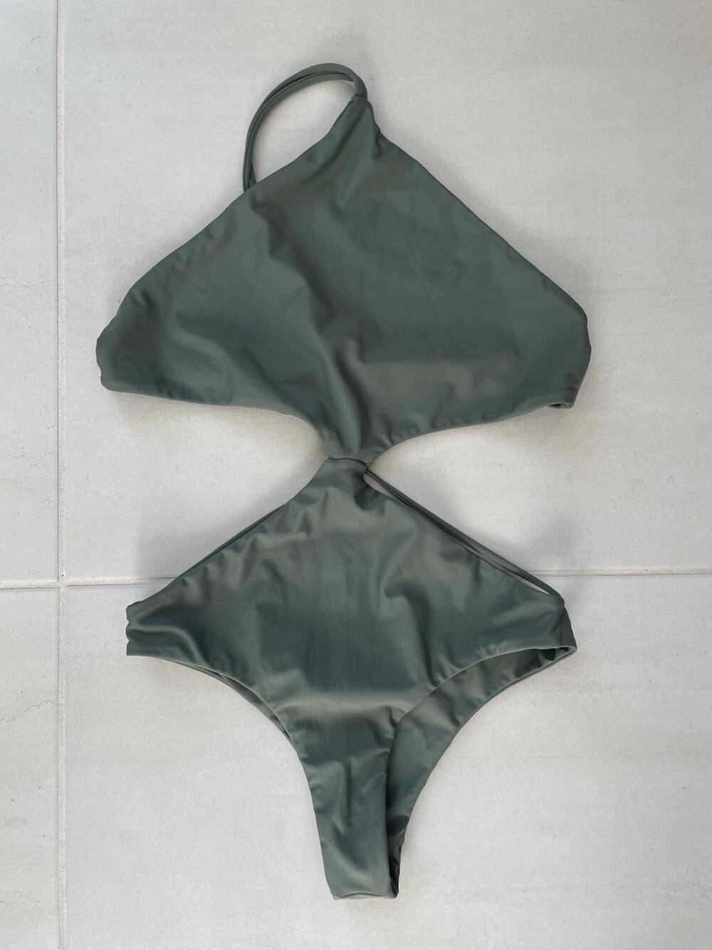Aila Blue Swim One Piece Swimsuit Monokini Mai Beach‎ Summer Resort